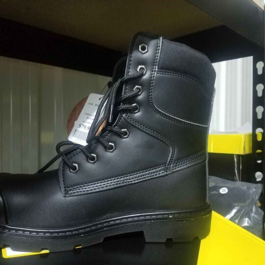 8'' Botte de Securite/CSA/Logo vert/Cap D'acier/ safety boot/ metal toe/Oil Resistant