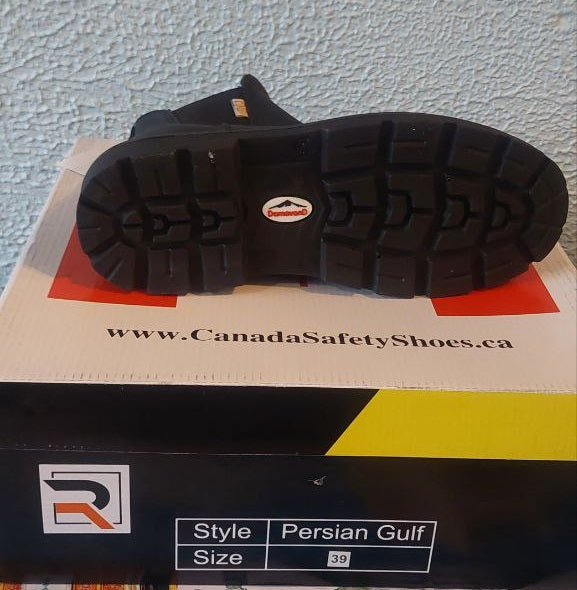 6'' Botte des Securite - CSA - Logo Vert - Safety Boots - Safety Shoes - Oil Resistant - résistant à l'huile - Cap D'acier - Steel Toe - Anti Puncture - Anti crevaison