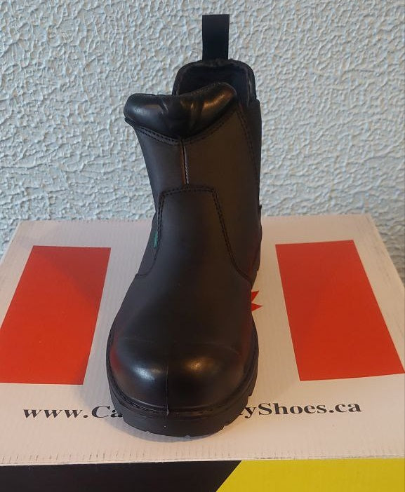 6'' Botte des Securite - CSA - Logo Vert - Safety Boots - Safety Shoes - Oil Resistant - résistant à l'huile - Cap D'acier - Steel Toe - Anti Puncture - Anti crevaison