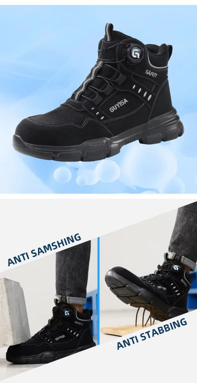 Safety Shoes/Steel Toe/ Cap d'acier/ Safety/Puncture Proof/Breathable/Lightweight/Sneakers (Copy)