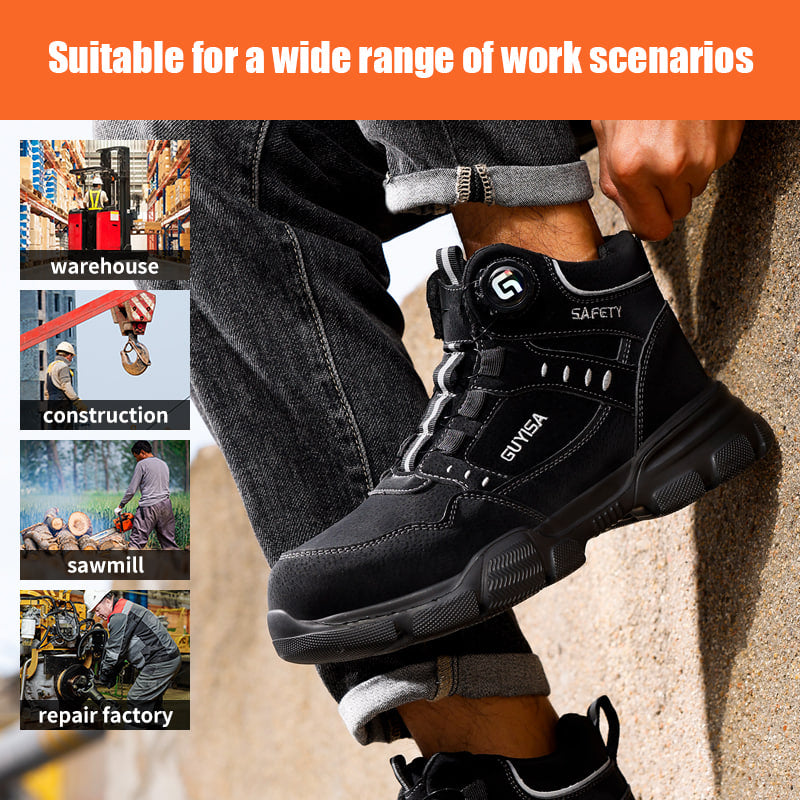 Safety Shoes/Steel Toe/ Cap d'acier/ Safety/Puncture Proof/Breathable/Lightweight/Sneakers (Copy)