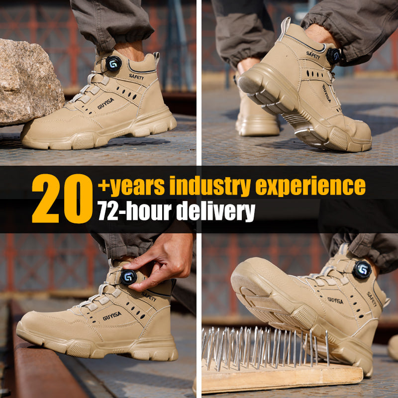 Safety Shoes/Steel Toe/ Cap d'acier/ Safety/Puncture Proof/Breathable/Lightweight/Sneakers