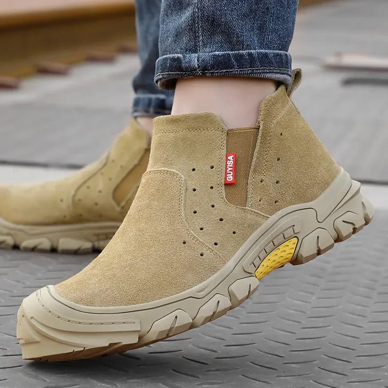 Safety Shoes/Steel Toe/ Cap d'acier/ Safety/Puncture Proof/Breathable/Lightweight/Sneakers