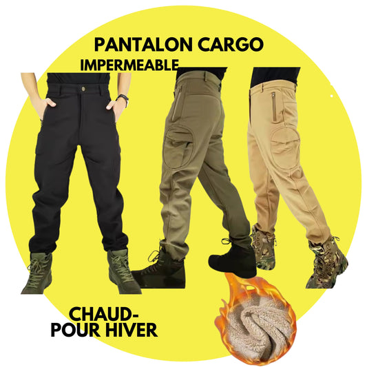 Pantalon cargo d'hiver, Cargo Winter Pants, Waterproof, Impermeable, hot