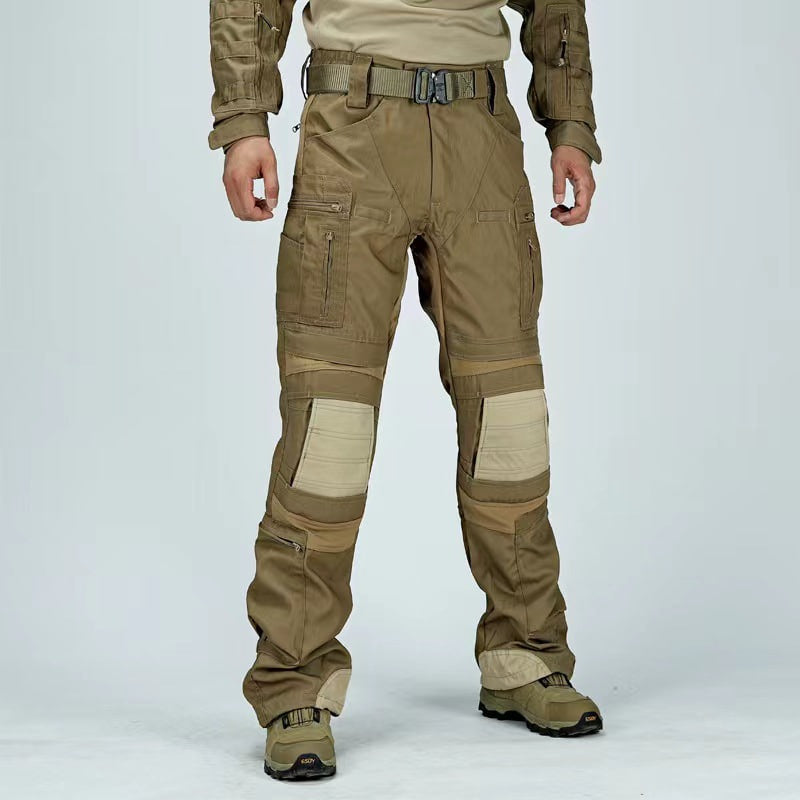 Leger/travail/construction/Lightweight Breathable Waterproof Cargo Trousers Adults Button Thin