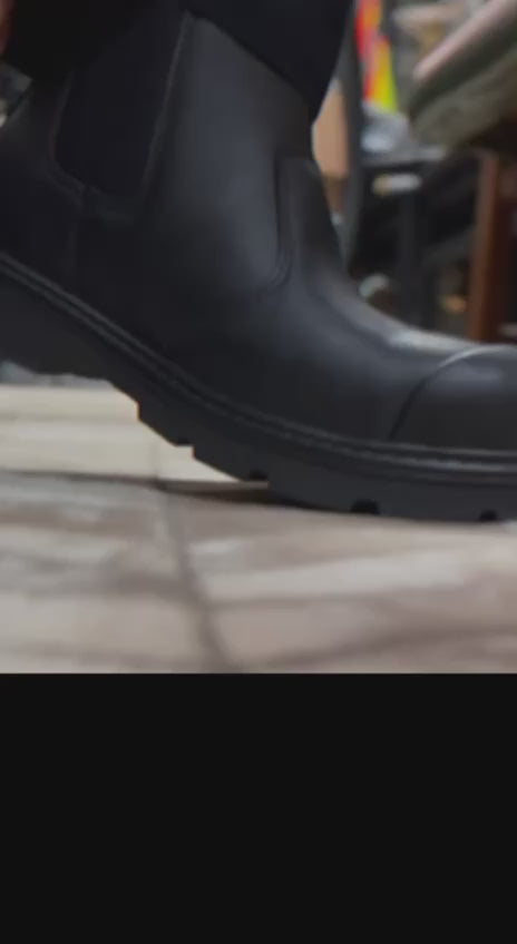 6'' Botte des Securite - CSA - Logo Vert - Safety Boots - Safety Shoes - Oil Resistant - résistant à l'huile - Cap D'acier - Steel Toe - Anti Puncture - Anti crevaison